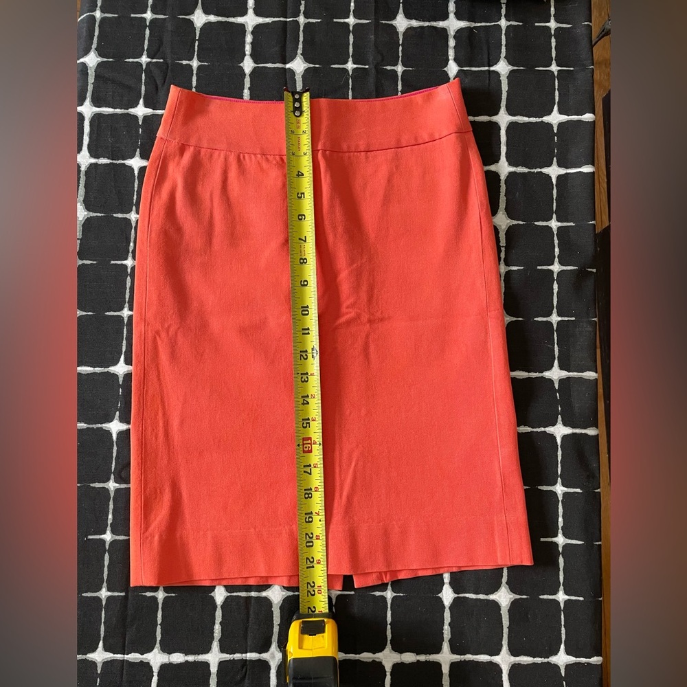 Banana Republic Coral Pencil Skirt